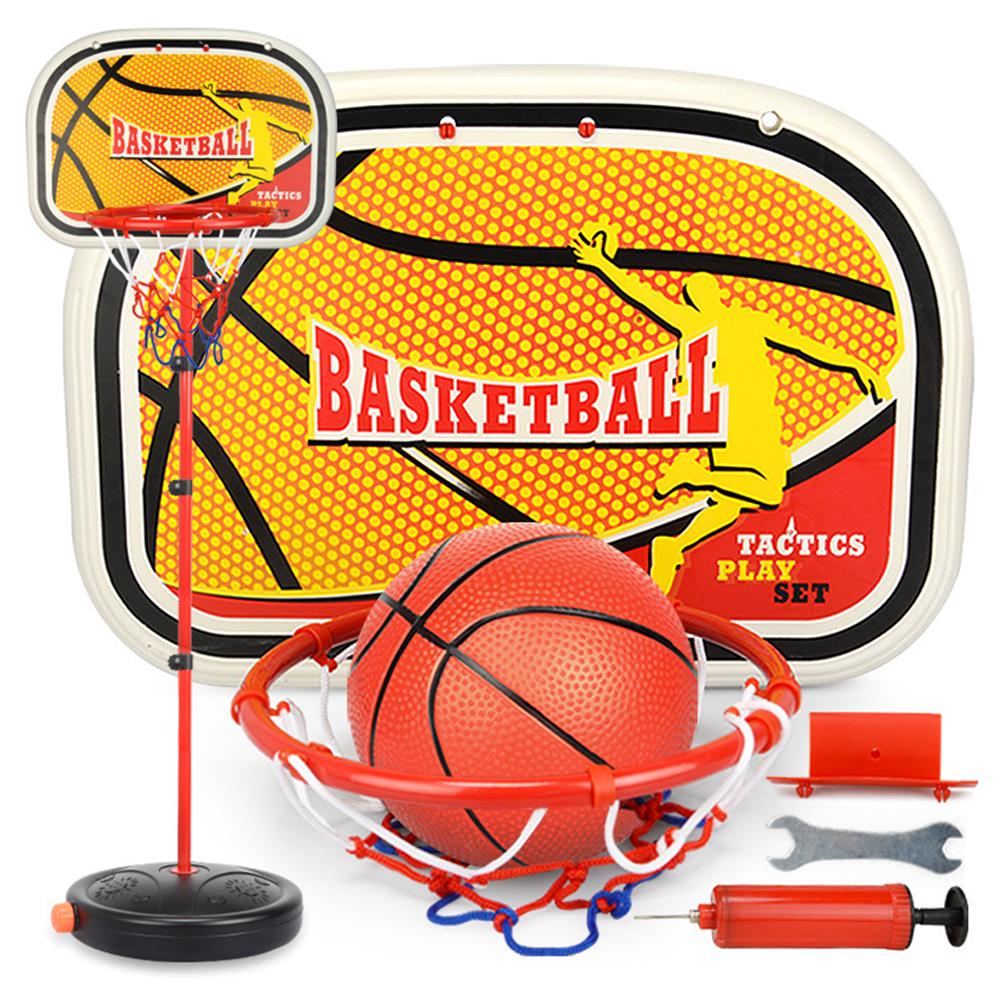 Kids basketball stand set, height adjustable, household basketball hoop for children and adults, indoor outdoor shooting games supplies