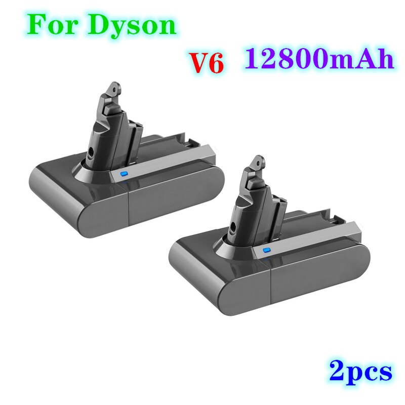 Li lon vacuum rechargeable battery Dyson v6 100% original, 12800mAh, 21.6v, 12800mAh, animal Pro