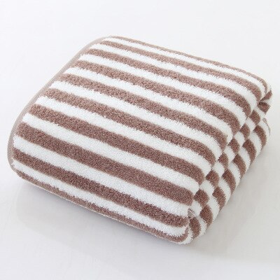 Paski duże frotte bawełniane ręczniki kąpielowe dla dorosłych człowiek podróży ręcznik plażowy ręczniki strąk prysznic łazienka Recznik Kapielowy serwetka Bain: kawa