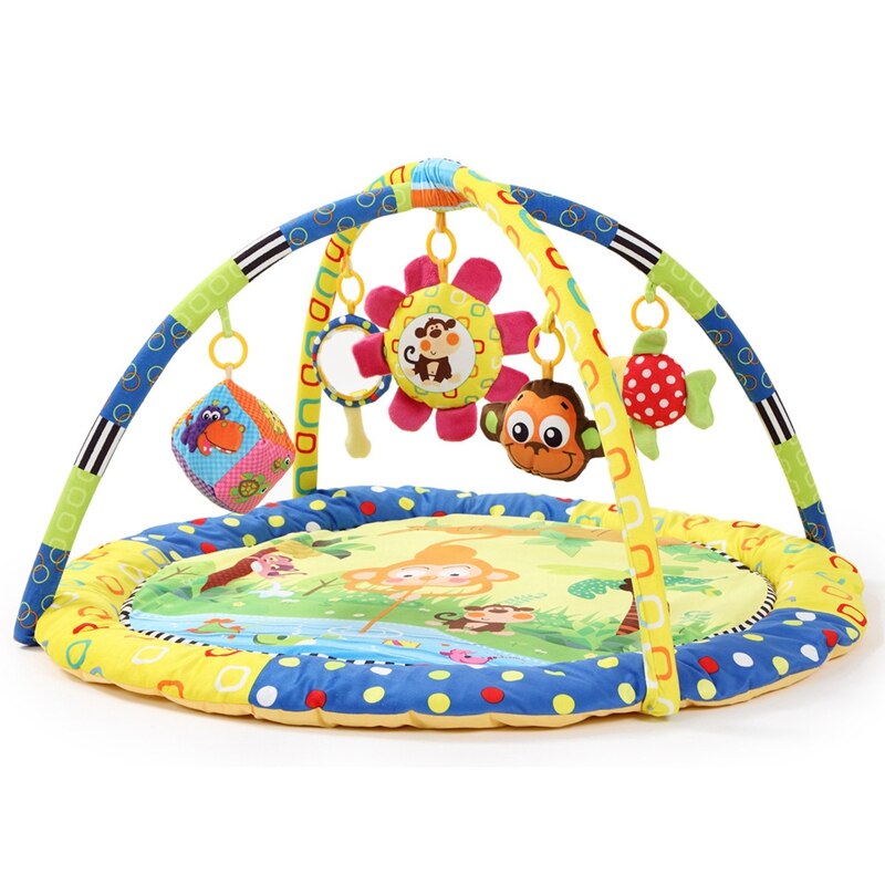 Monkey Game Pad Game Blanket Baby Toy Baby Gym Music Crawling Mat Crawling Blanket