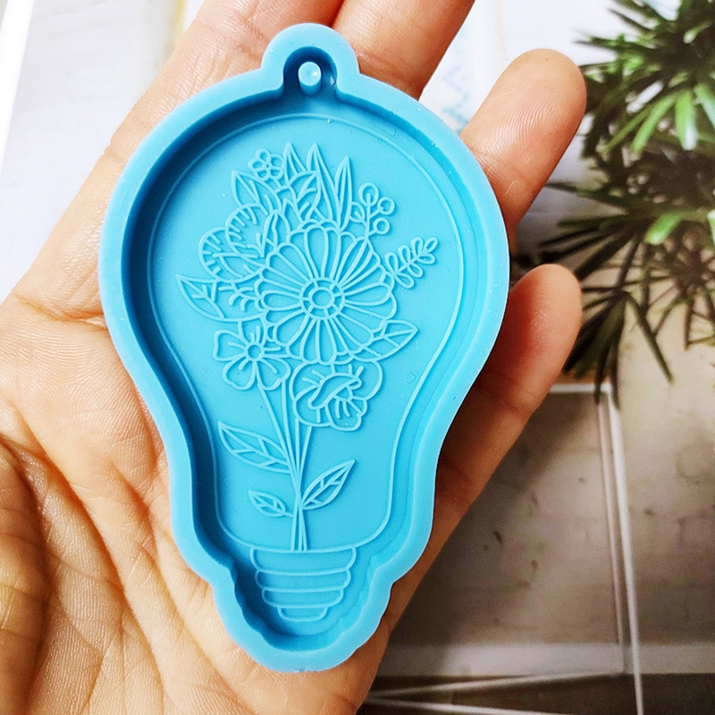 Handmade Earrings Epoxy Resin Mold Keychain Pendant Silicone Mould DIY Crafts Jewelry Necklace Casting Tools