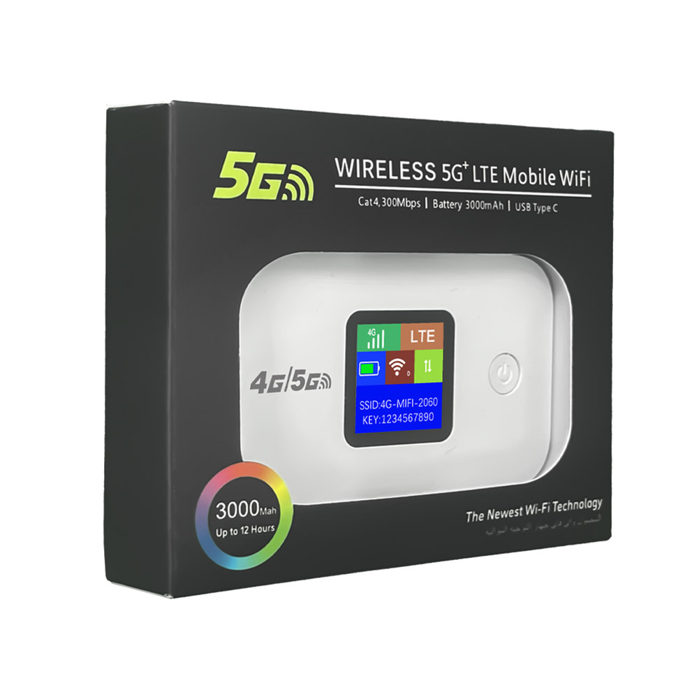 Przenośny kieszonkowy router Wi-Fi 4G 2100mAh wzmacniacz sygnału z gniazdem karty SIM modem bezprzewodowy router bezprzewodowy 4G wzmacniacz Wi-Fi: Bundle1