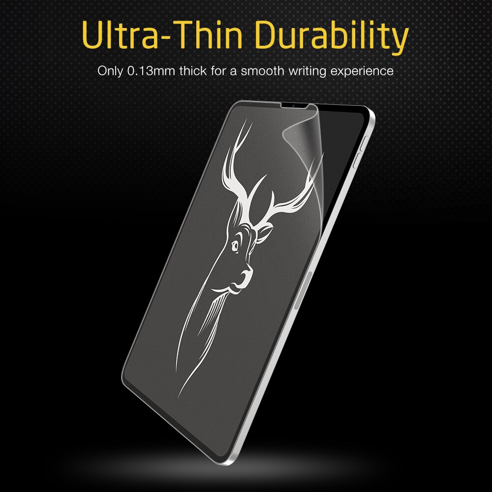 ESR Paper-Feel Screen Protector for iPad Pro 11 PET Film for Apple Pencil for iPad Pro 11 & Screen Protector