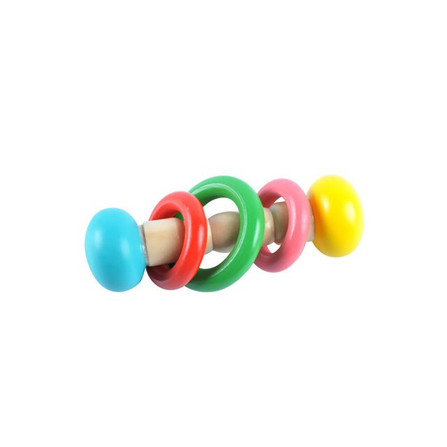 Wooden Baby Hammer Rattles Mobile Teething Infant Early Musical Educational Toys for Children Newborn Baby Toys 0-24 months: 329