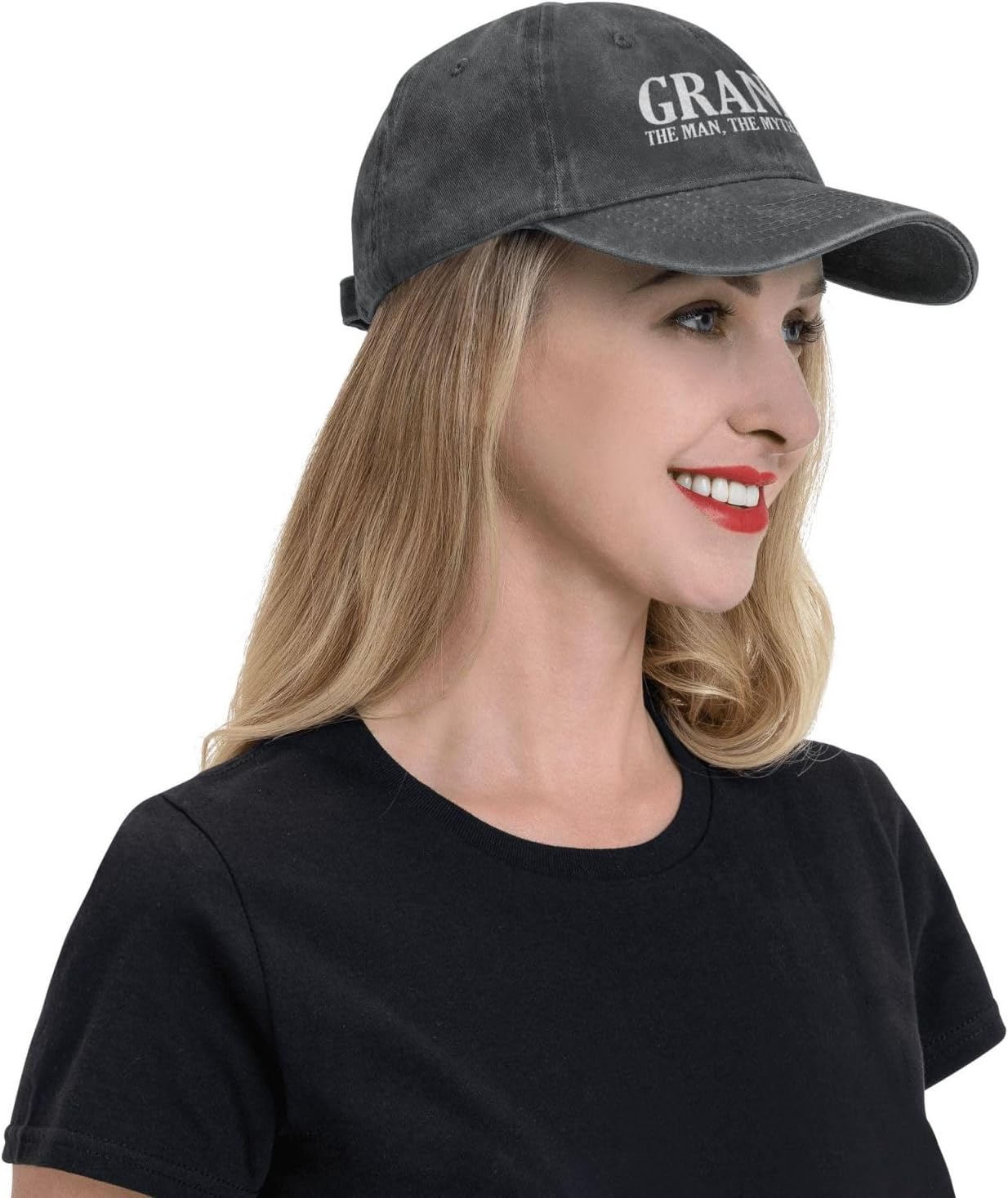 Casquette de baseball grand-père du monde, chapeau de papa de golf, réglable, original, classique, profil bas, chapeau en coton, hommes, femmes