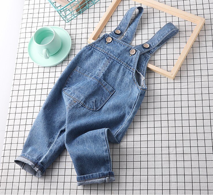 80-100 cm höer neue frühling Baby jungen Denim Schlauch 1 pc stil Kleinkind Denim insgesamt freundlicher Jeans