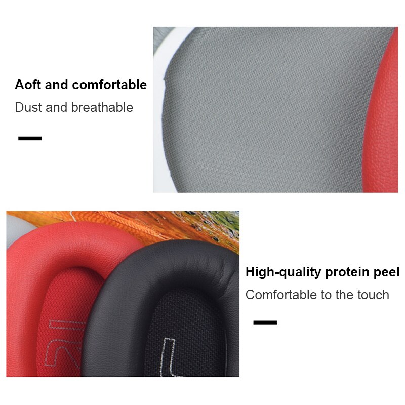 Kutou earpads para edifier w820bt fones de ouvido substituição earpads w828nb espuma almofada earmuffs acessórios se encaixam perfeitamente pele