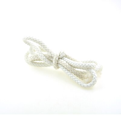 Corde en fibre de polyester, haute résistance, 4mm, 30 couleurs, pour bricolage, fait à la main, accessoires pour la maison, projets artisanaux,: white 000