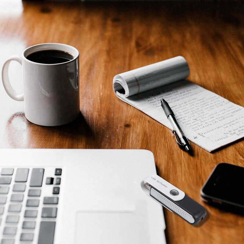 mini Usb filtr powietrza samochód przenośny Usb jonowy filtr powietrza oczyszczacz powietrza z jonizacją Usb przejściówka robić komputera Pc