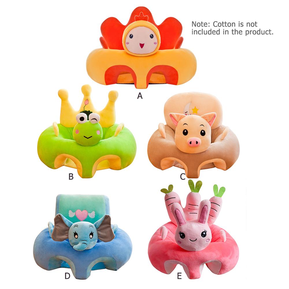 Cartoon Baby Sofa Cover Learning to Sit Seat Feeding Chair Case