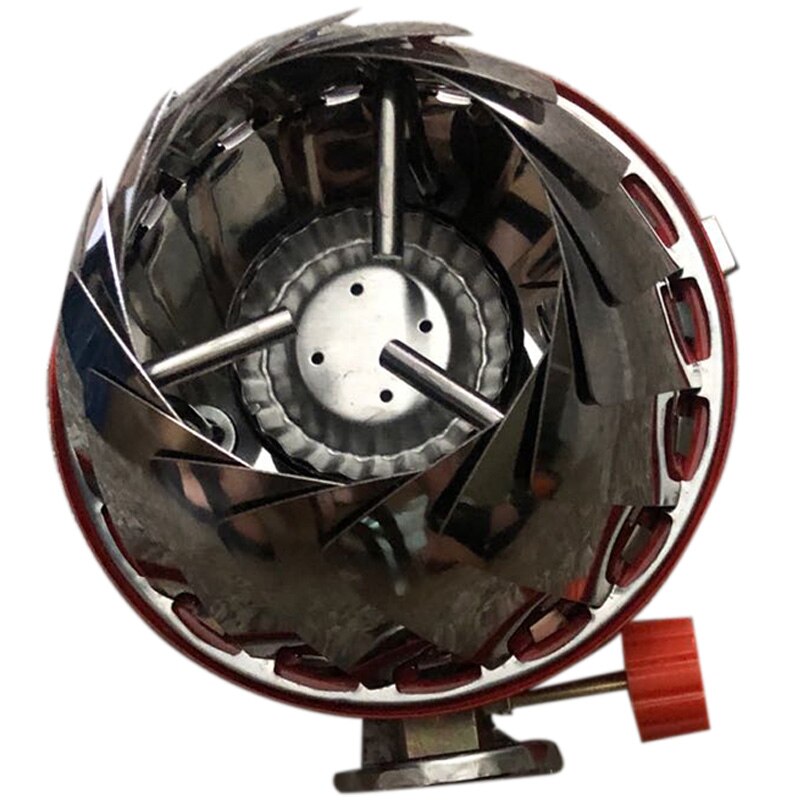 Outdoor Portable Windproof Stove Lotus Furnace Gas Camping Stove Small Yuan Furnace