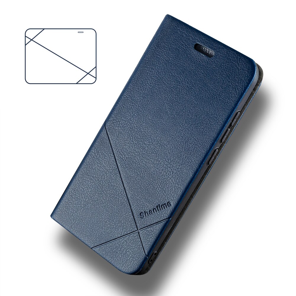 For Umidigi F2 Leather Case For Umidigi Power 3 Cover For Umidigi A3S Case For Umidigi A5 Pro Case For Umidigi X Phone Case: For Umidigi F1 / Blue