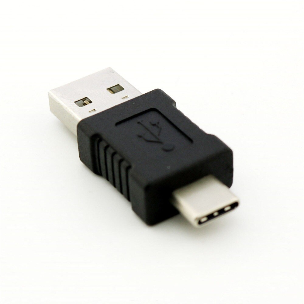 Adaptateur USB 2.0 A mâle vers USB Type C mâle, 1 pièce, convertisseur de Charge et synchronisation de données