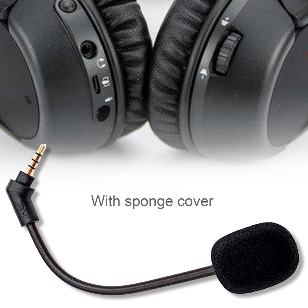 Stereo Stainless 3.5mm Replaceable Headphone Microphone for Kingston HyperX Cloud Flight/Flight S