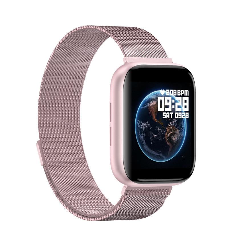 Smart Watch T99 1.55inch Fitbit Touch HD Screen Bluetooth Call Message Push Wristband Sports Bracelet Fitness for Android IOS