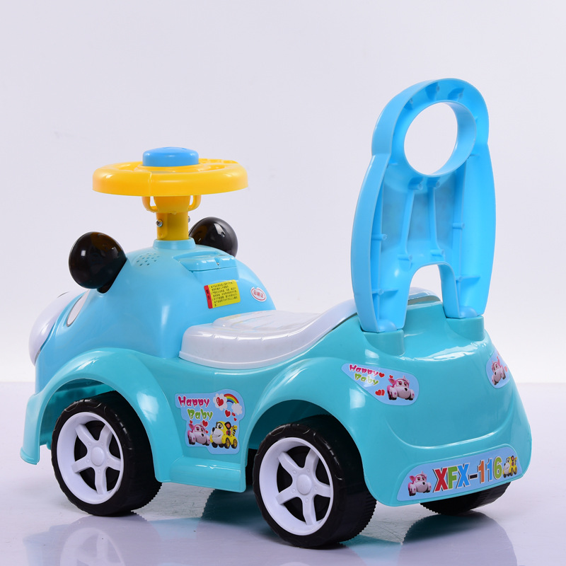 De baby speelgoed auto voor kinderen yo auto twist auto Wandelaar scooter 1-3 jaar met muziek