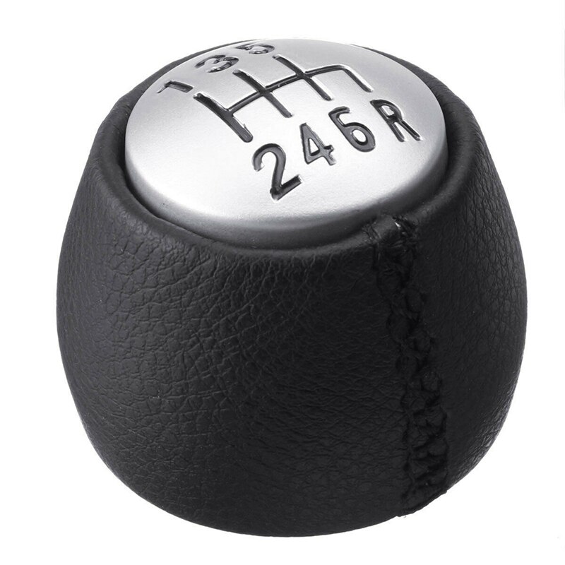 6 velocidades pomo de cambio Manual balonmano para Alfa Romeo GT 147 166 cuero PU
