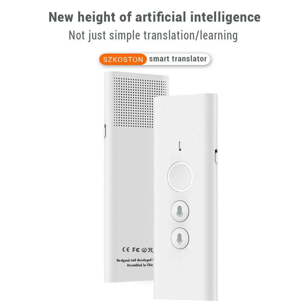 Tourism Smart Instant Voice Translator Pen Real-time 40 language Translator WiFi Portuguese Learners Dictionary Translation Pens