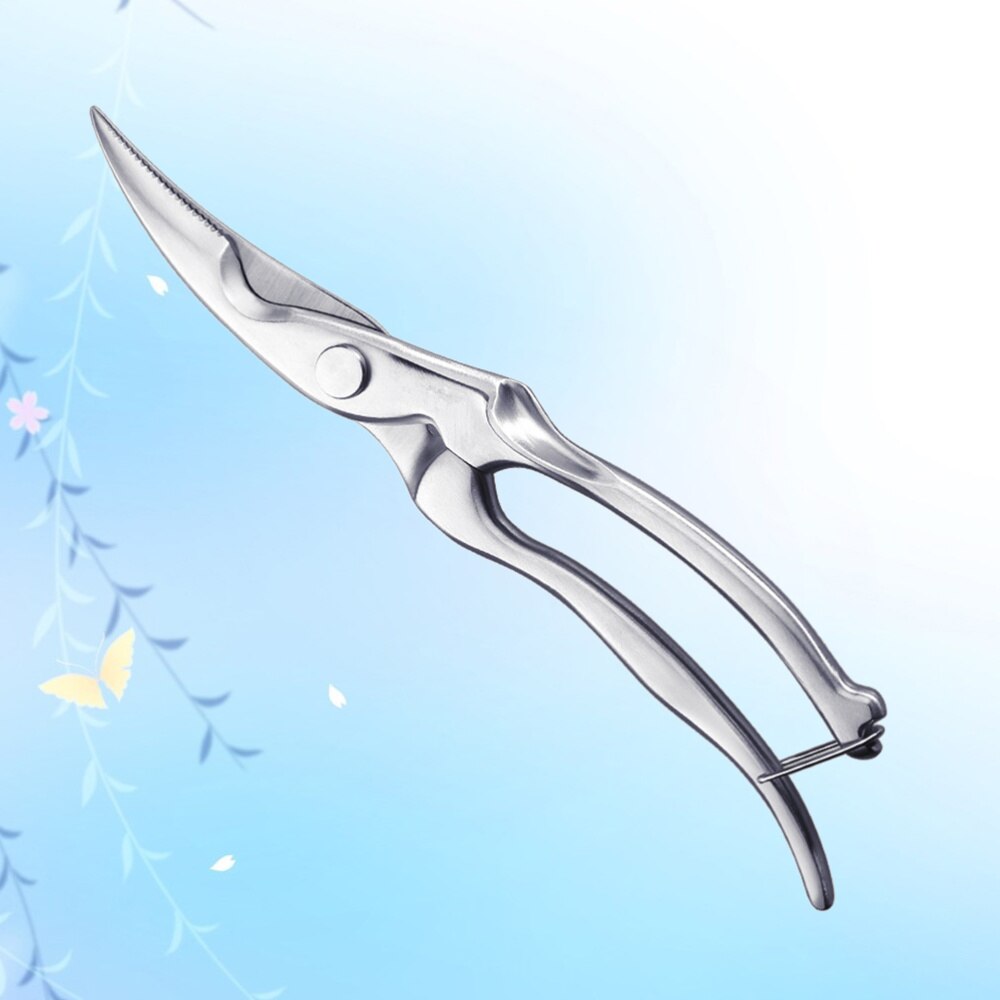 Home Use Stainless Steel Heavy Duty Kitchen Shears For Poultry Spatchcock Turkey Bbq Seafood Lobster And Bone