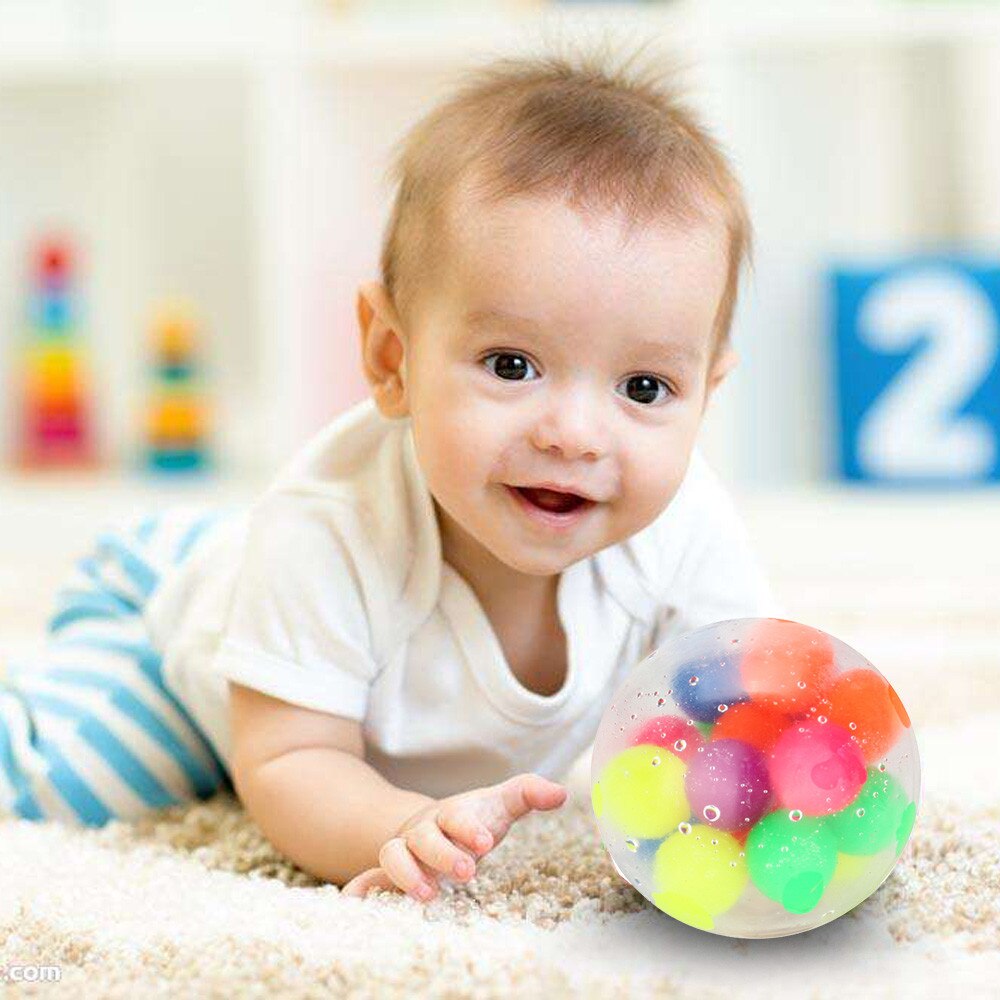 Ungiftig Farbe Sensorischen Spielzeug Büro betonen Ball Druck Ball Stressabbau Spielzeug Dekompression Zappeln Spielzeug betonen Linderung