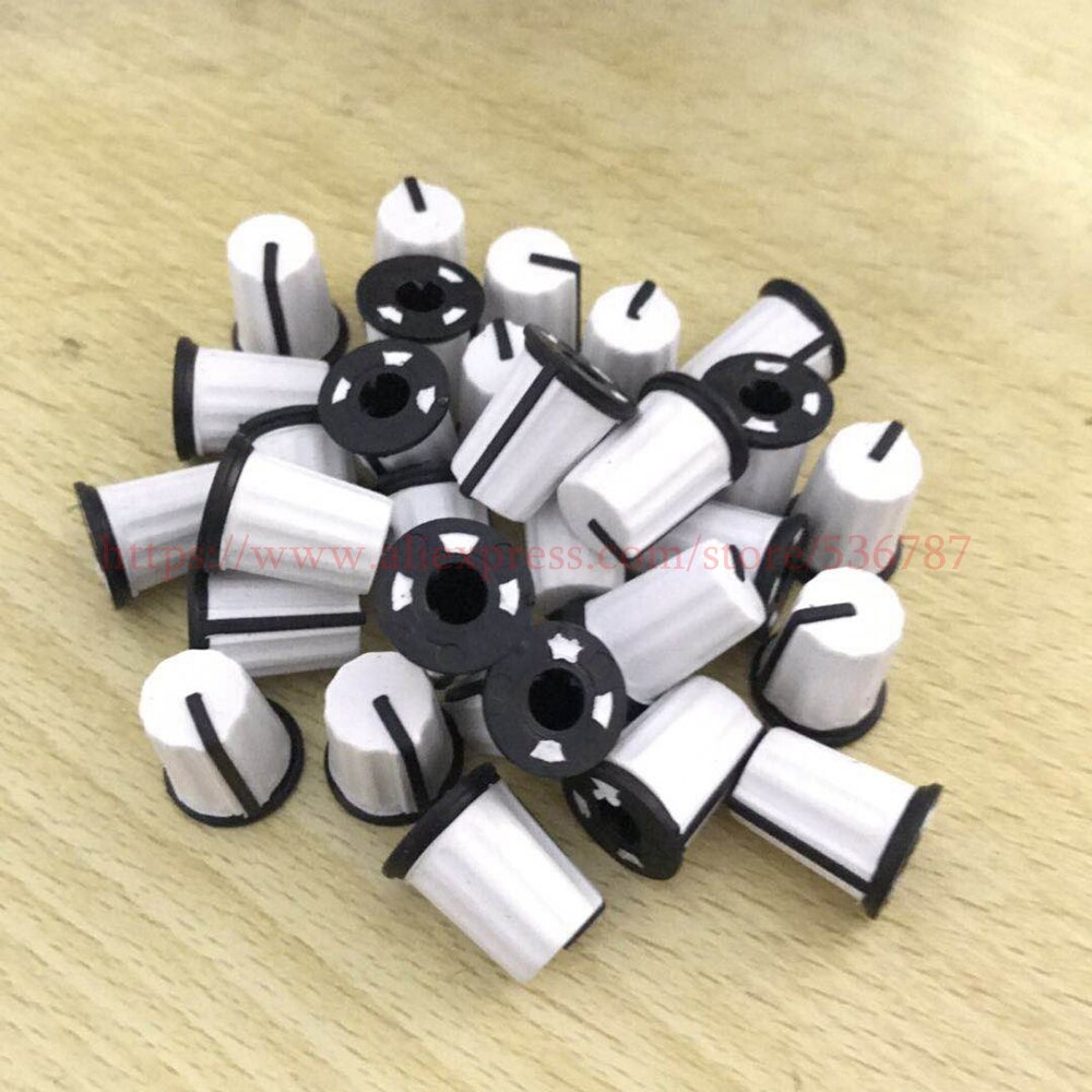 20PCS/lot Replace Knob Cap/White EQ Rotary Knob For Pioneer DJM800 900 2000 NXS DAA1176 DAA1305