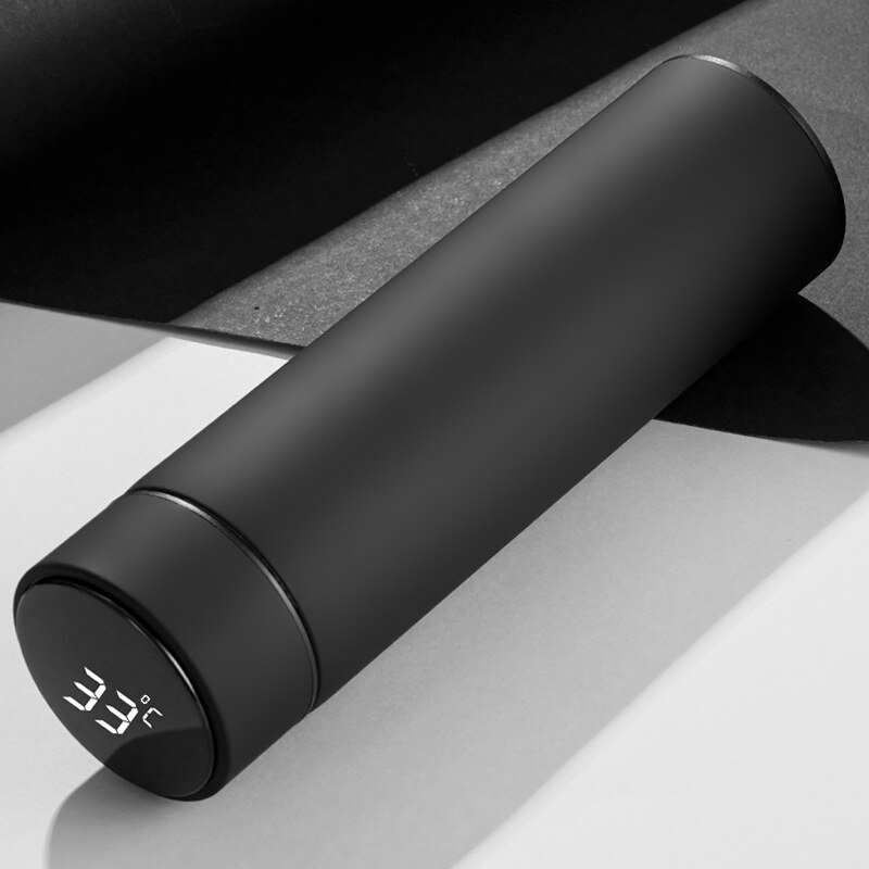 Parachute Smart Stainless Steel Thermos Bottle Tea Water Bottles Cup: Matte Black 10