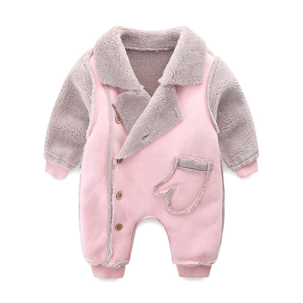 Baby kruippakje met bont