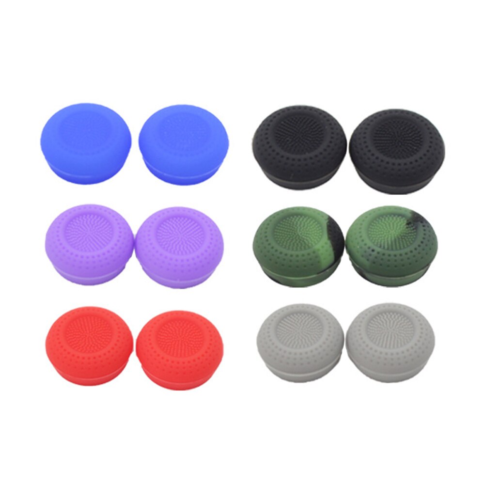 12 Stuks 6 Kleuren Siliconen Duimgrepen Analoge Stick Cap Cover Voor Oculus Quest 2 Touch Controller Accessoires