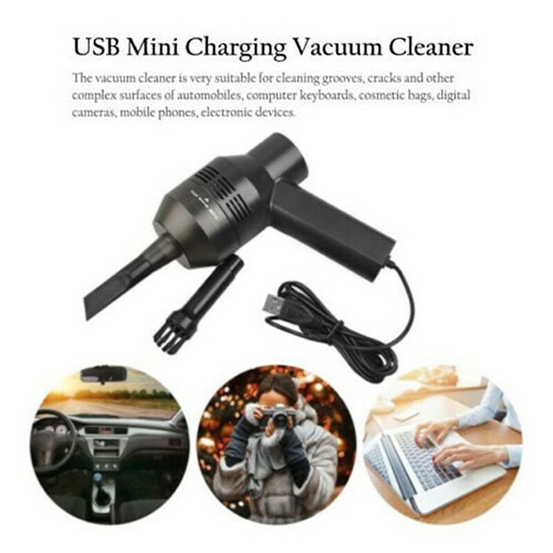 Tragbare Mini Staubsauger Handheld USB Tastatur Pinsel Staub Handheld Sauber Desktop PC Computer Auto Kamera Objektiv Reiniger Werkzeug