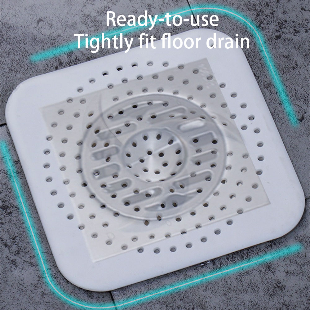 Bathroom Drain Hair Catcher Bath Stopper Plug Sink Strainer Filter Shower Smell Proof Shower Floor Siphon Drain Cover Kitchen
