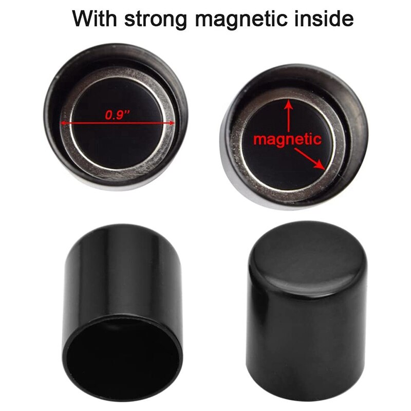 Top4 Stuks Motorcycle Black Docking Hardware Cover Kit Voor Road King Street Glide