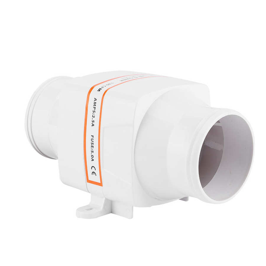 Bilge Air Blower 3in 130CFM In-Line Blower Elektrische Bilge Kombuis Heads Motor Ventilator 12V Boot Accessoire