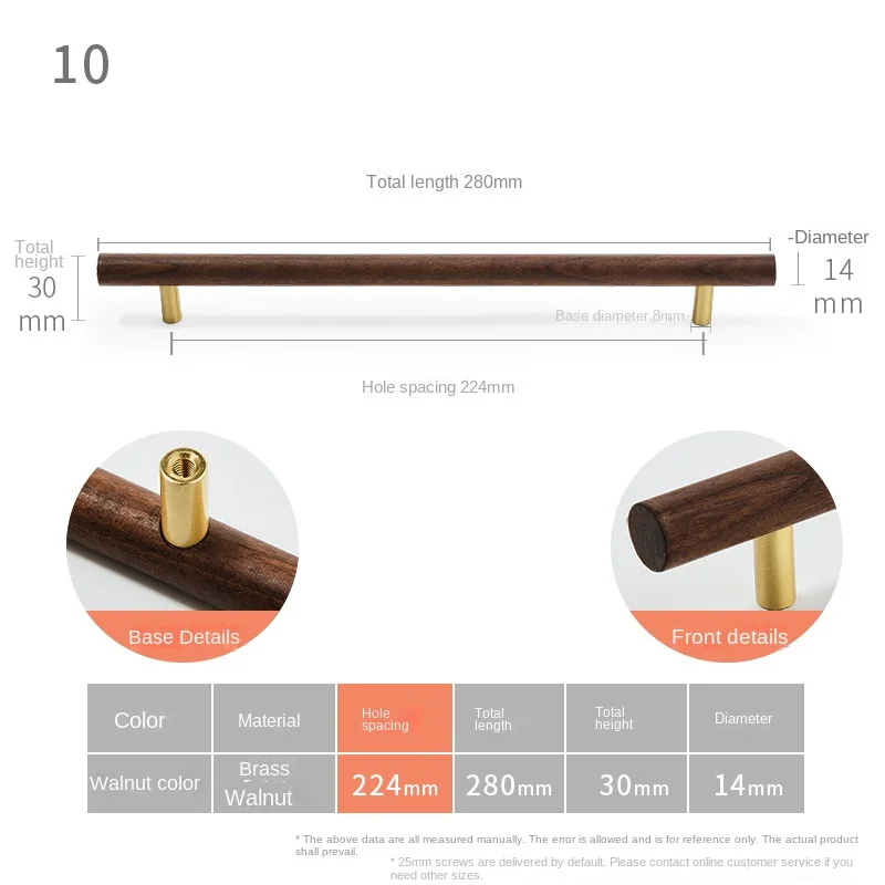 Nordischer Massivholzgriff, natürliche Holzfarbe, runde Kugel, Schranktür, Kleiderschrank, minimalistisch, luxuriös, Buchenholzmaserung, Schubladengriff: Licht Grau
