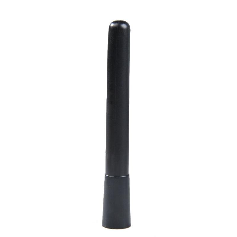 Rádio Do Carro Universal Antena Antenas 3.7 polegada Top Telhado Preto Curto Parafuso Extensão de Antena para Rádio Do Carro
