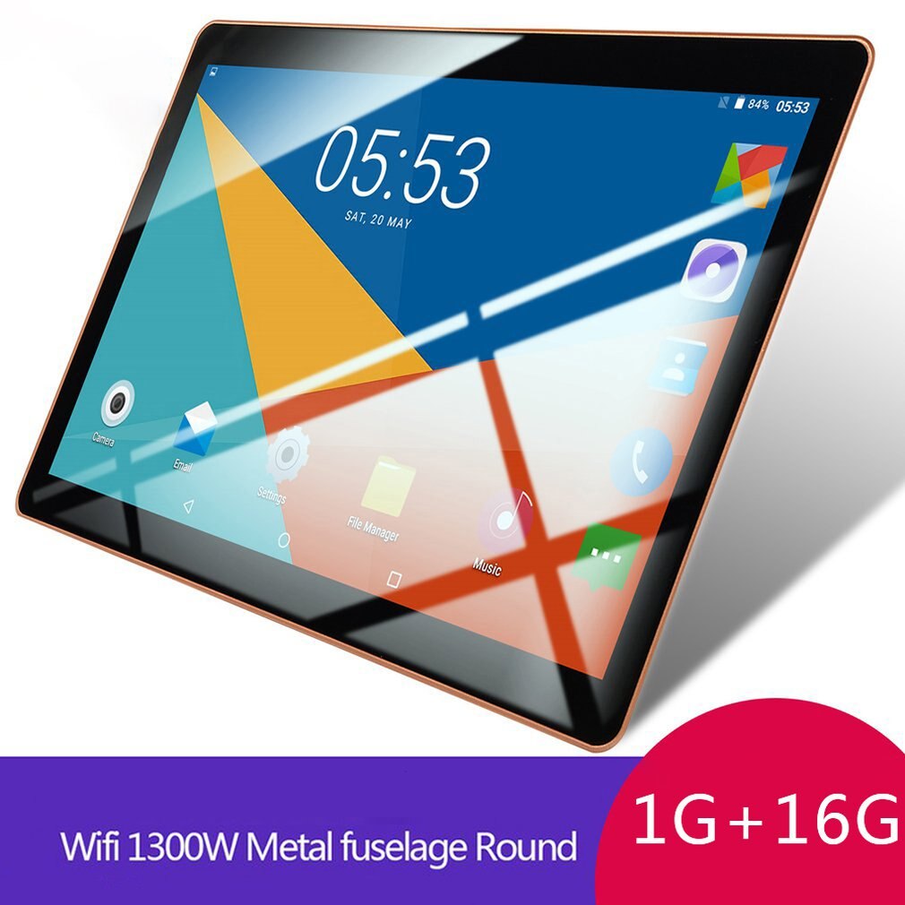 10.1 Inch Tablet 3G Computer Ips Hd Scherm Draadloze Wifi Geheugen 1 + 16Gb Gps Android Systeem Gps android Tablet