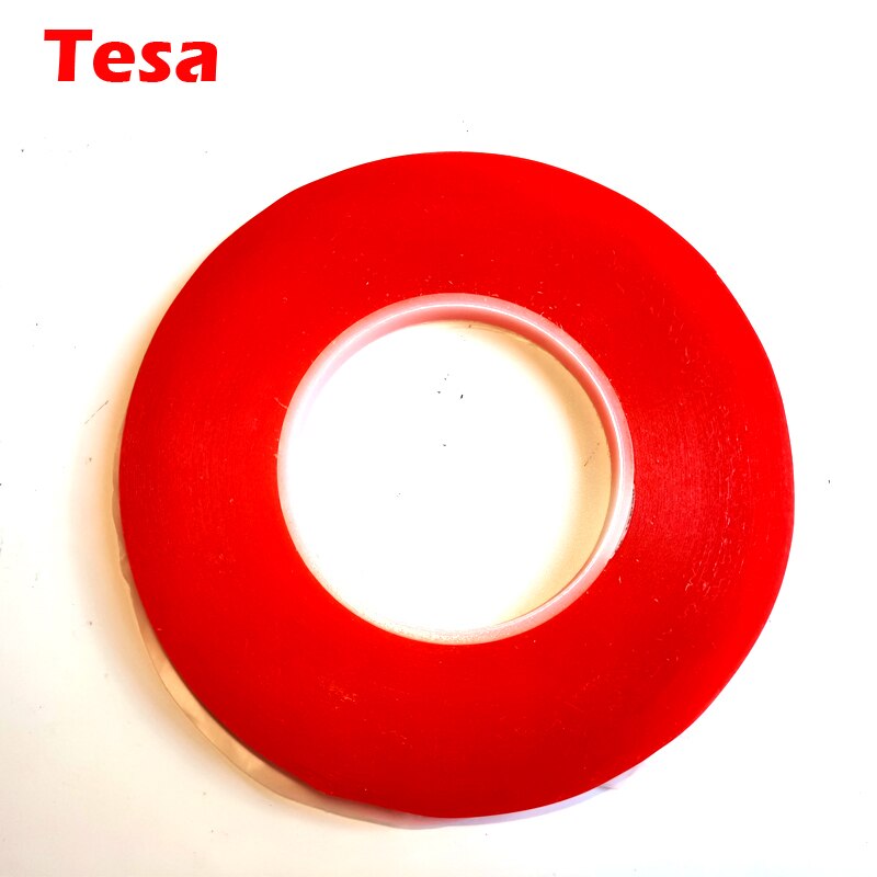 Tesa 51966 Zeer Tackified Dubbele Adhesive Acryl Tape Huisdier Film Algemene Montage En Lamineren Lederen Toepassing 10Mm X 50M