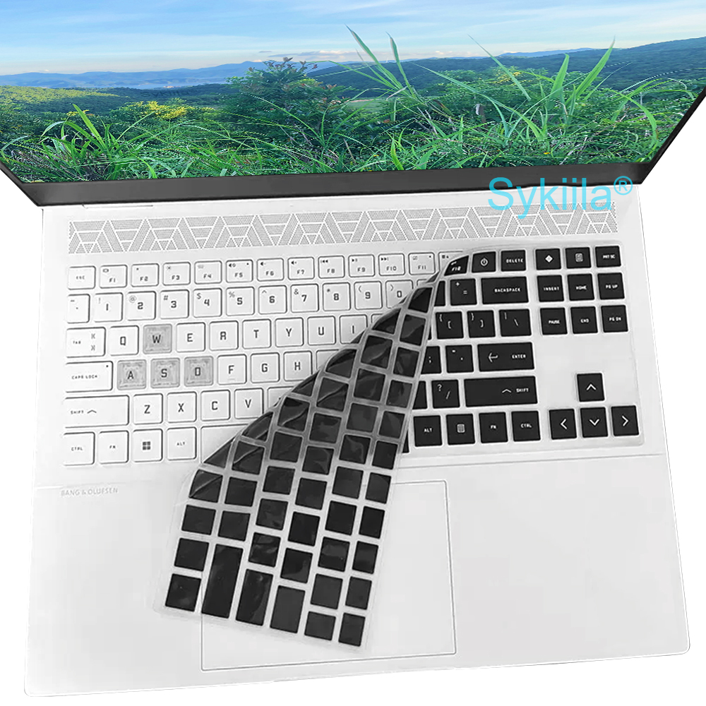 Funda de teclado para HP Omen 17 17t 17z 17-w 17-an 17-ck 7 Plus 6 5 4 3 2 funda protectora de silicona para juegos accesorios para portátiles