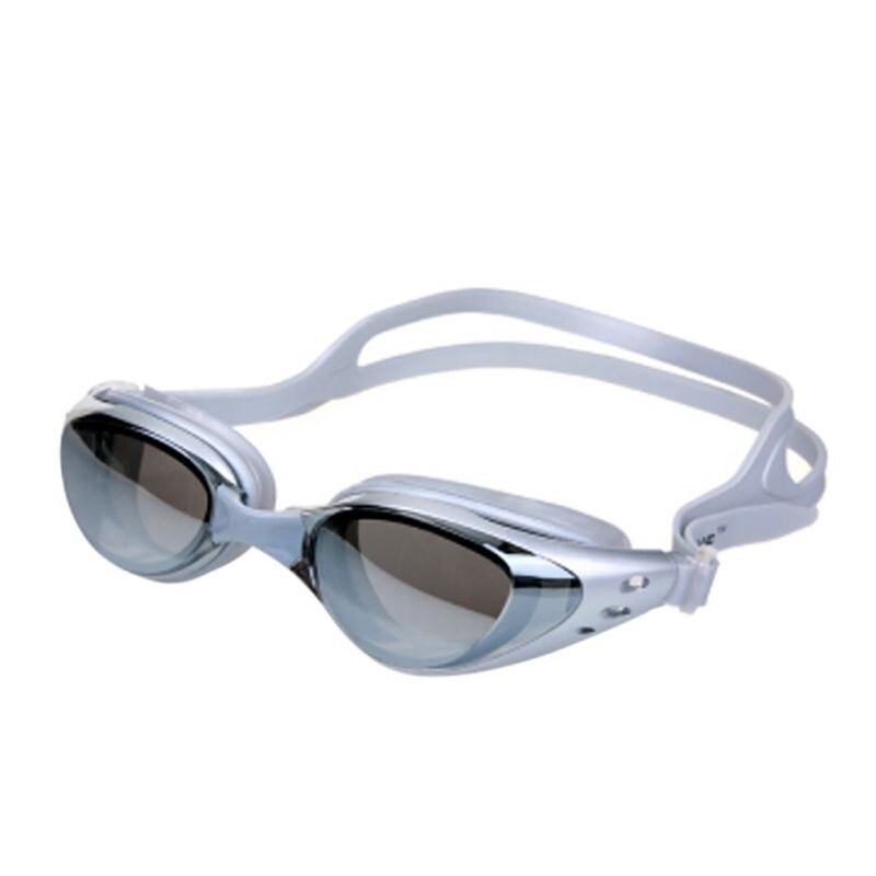 Anti-tåge uv-beskyttelse justerbare svømmebriller mænd kvinder vandtætte silikone briller voksne briller