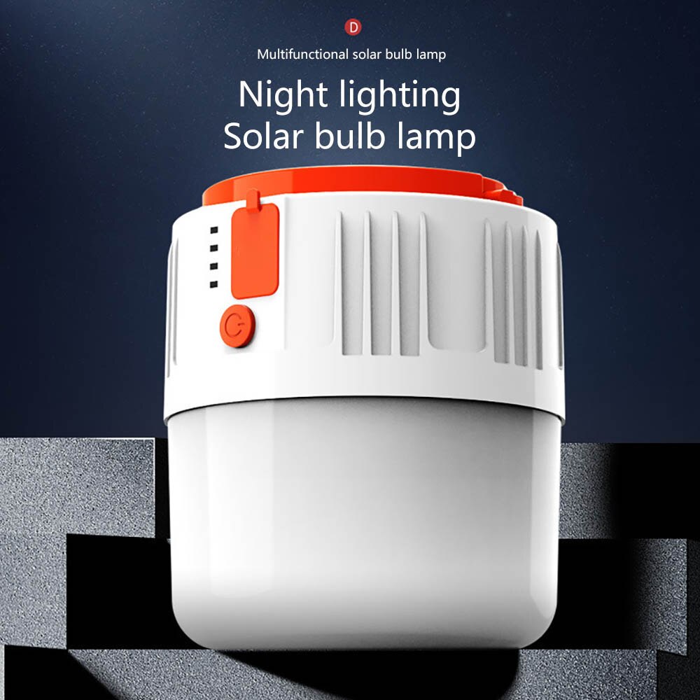 Superljus solenergi uppladdningsbara campingbelysning strömavbrott nödläge nattmarknad stallbelysning hem led mobil utomhusbelysning