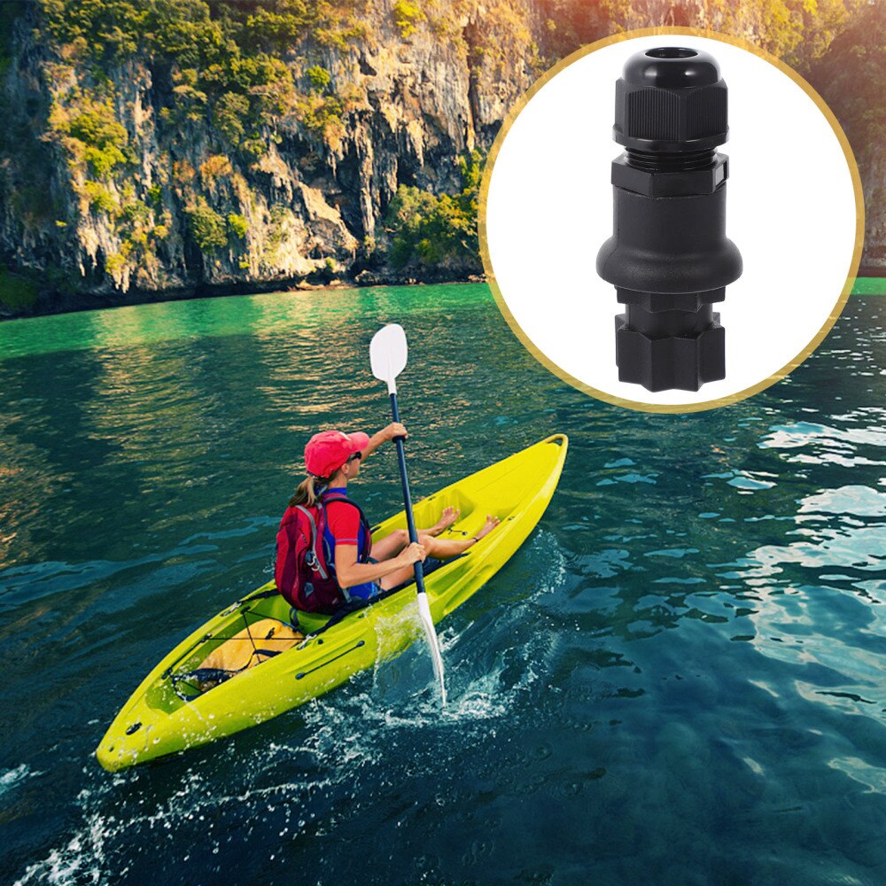 Kayak Safety Flag Mount Kayak Flagpole Holer Practical Canoe Side Track Mount