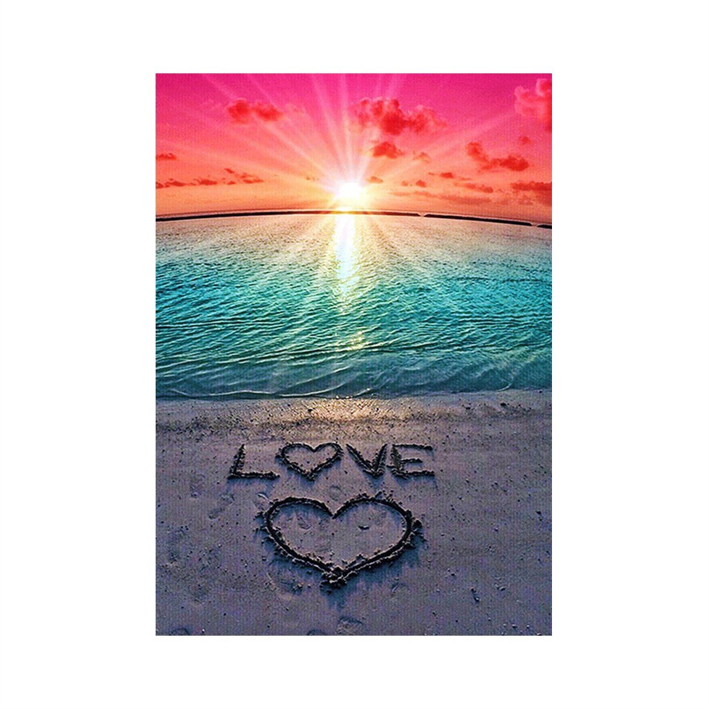 Full Pattern 5d Diy Diamond Art Embroidery Home Landscape Decoration Flower Diamond Painting Cross Stitch Year #T5P