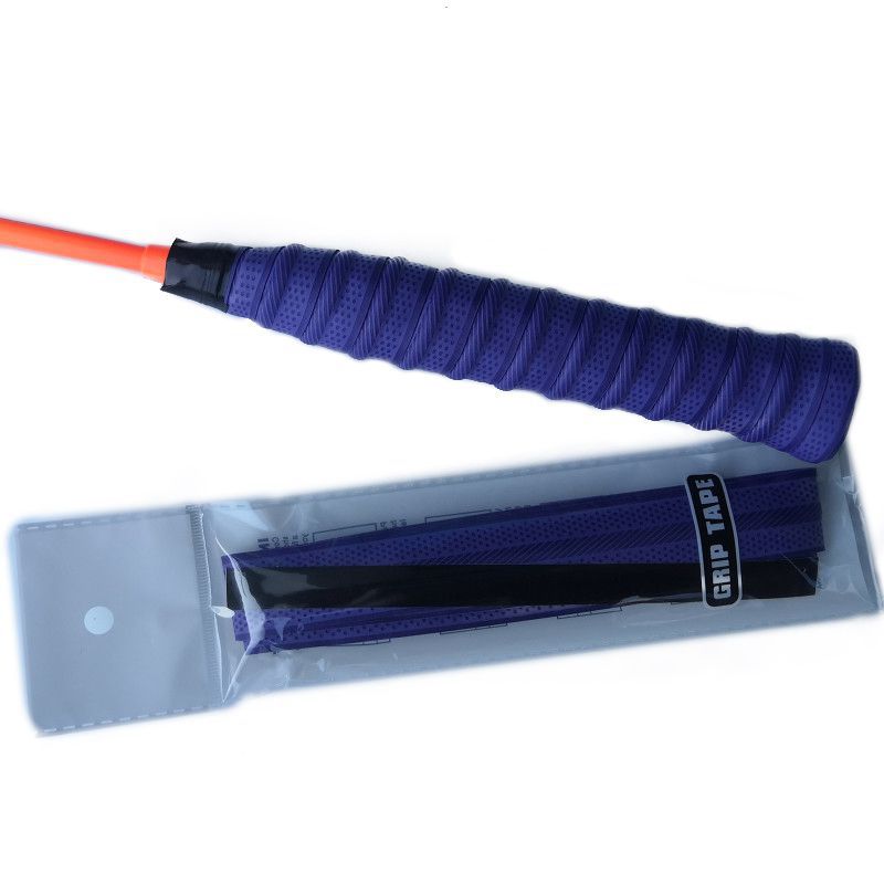 5 couleurs anti-dérapant raquette Grip Badminton surgrips Sports de plein air accessoires Tennis ruban poignées: VIOLET