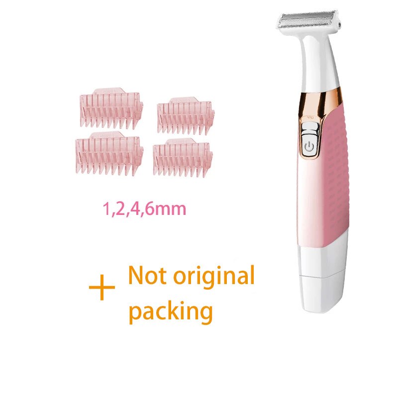Kemei 4 In 1 Oplaadbare Lady Elektrische Epilator Vrouwen Scheerapparaat Wenkbrauw Trimmer: No packaging