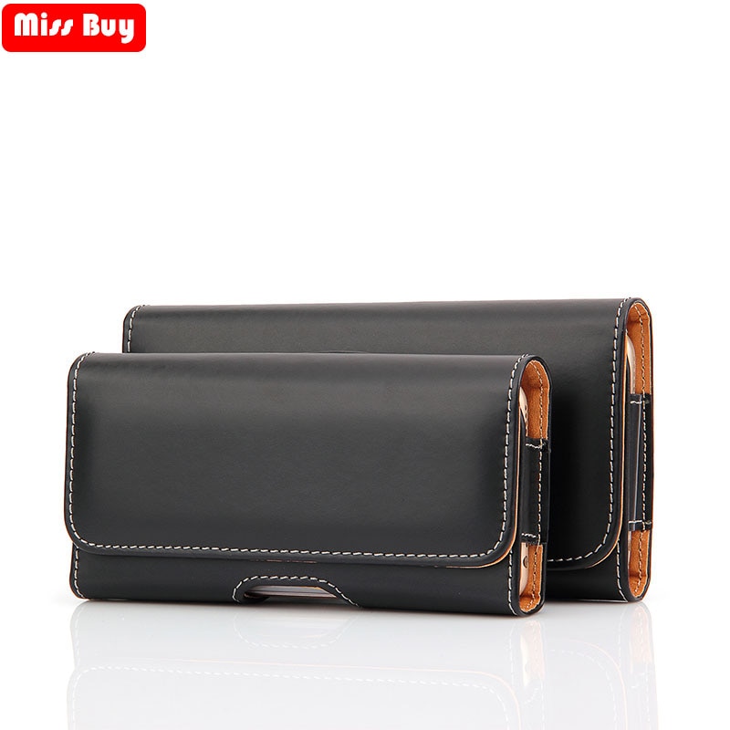 Universal Phone Bag Pouch For iPhone For Samsung For Huawei For Xiaomi Redmi /Nokia model Case Belt Clip Holster Leather Cover