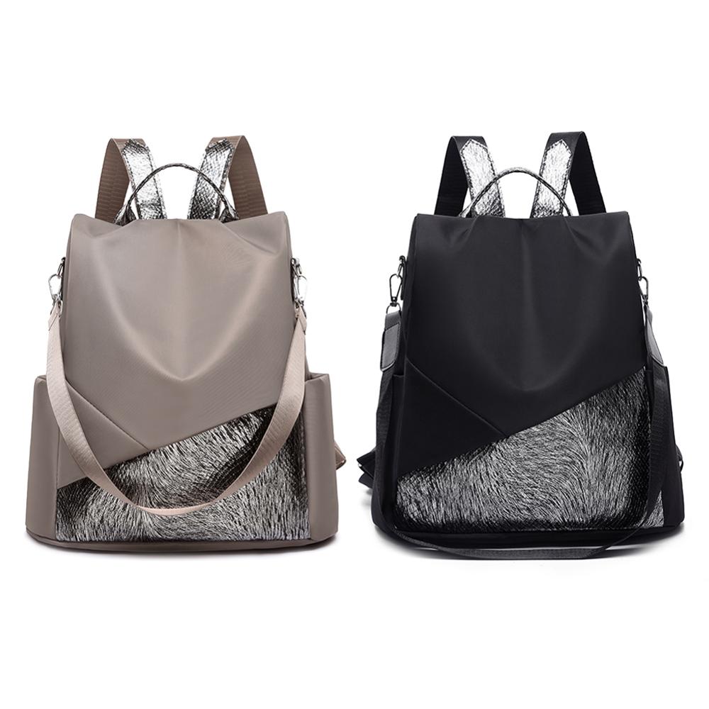 Multifonction Anti-vol voyage sacs à dos femmes sacs d'école sac à dos décontracté Oxford tissu Style sac à dos épaule haut-poignée sacs