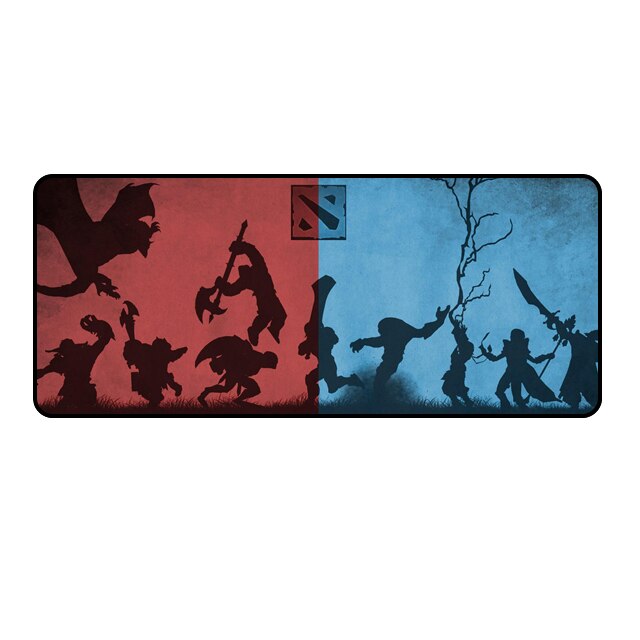 70*30cm game mouse pad mat Large for Dota2 gaming mousepad L XL gamer mouse pads for Dota 2 Computer Peripherals accessories: Gold