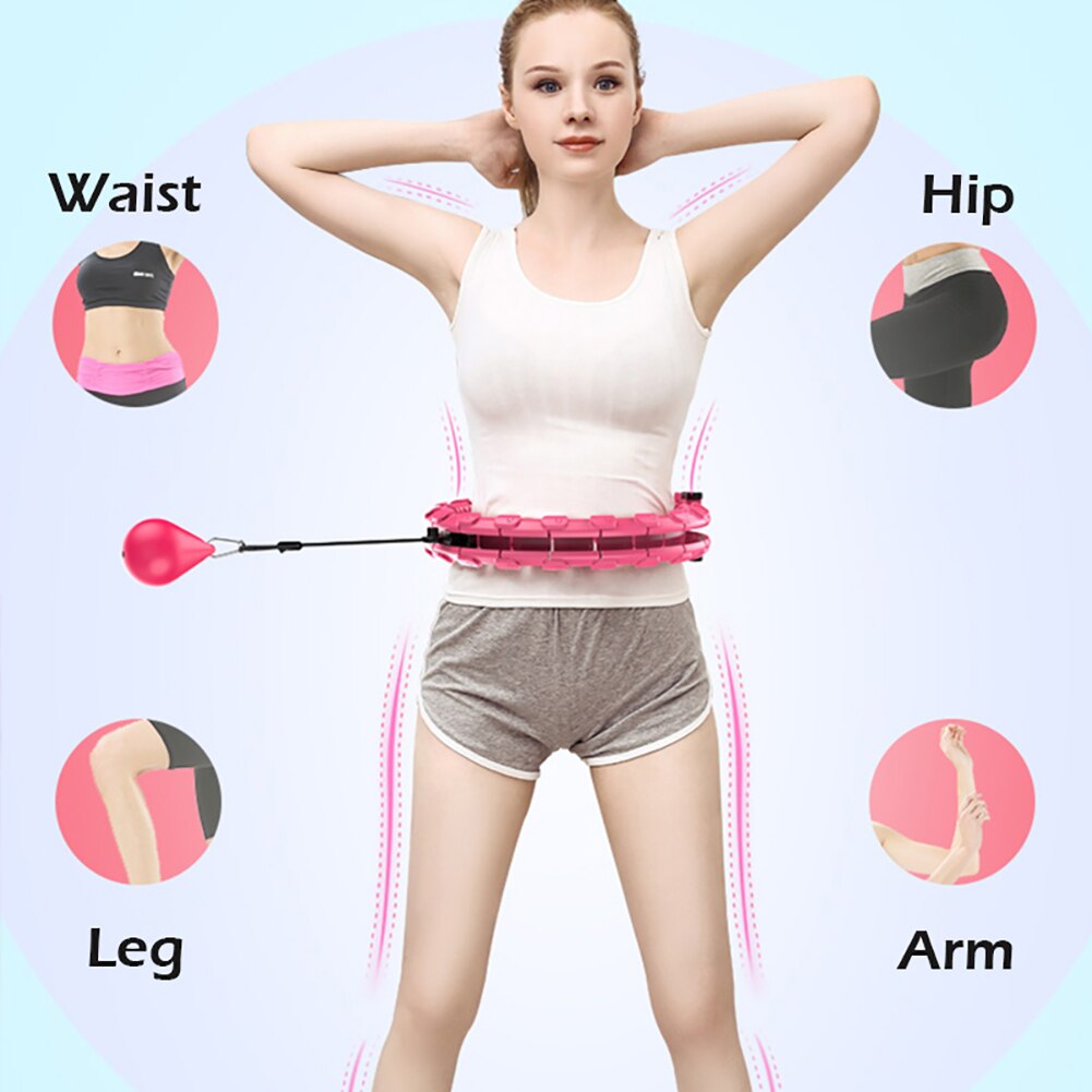 Never Falling Fitness Hoop Waist Abdominal Exercise Loss Weight Massage Tool Thin Waist Exercise Gym Equipment Home Training