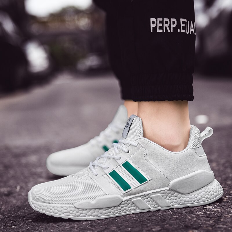Big Size Waar Sneakers Mode Mannen Casual Schoenen Voor Mannen Sneakers Mesh Air Sok Schoen Slip-On Mannen Lopen sneakers Zomer