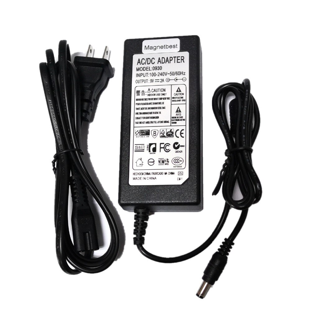 9V 2A Replacement AC DC Adapter Charger for Roland PSB-1U Drum Piano Keyboard GW7 GW8 Synthesizer Adapter Power Supply