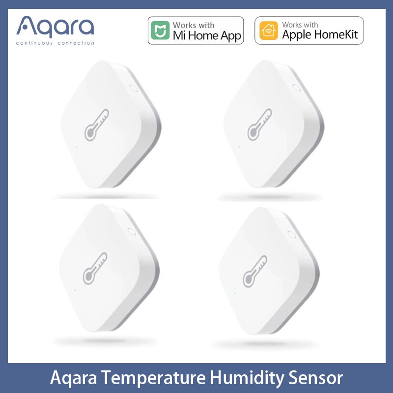 Aqara Temperatuur Sensor Smart Luchtdruk Vochtigheid Sensor Smart Control Zigbee Verbinding Voor Xiaomi App Mi Thuis